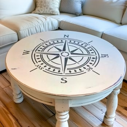 Classic Compass Stencil