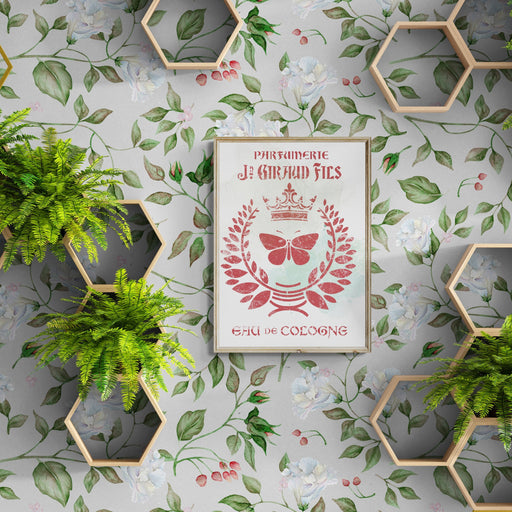 eau de cologne stencil