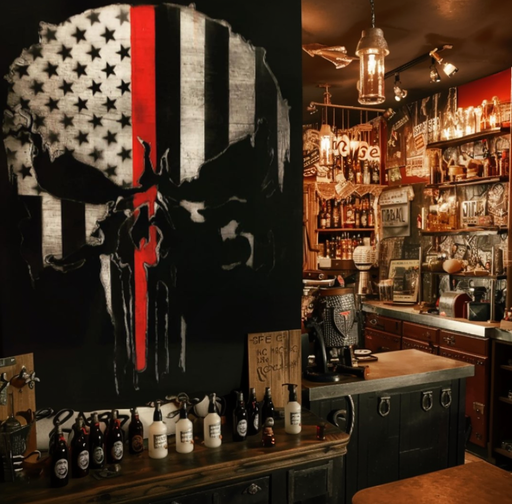 punisher stencil