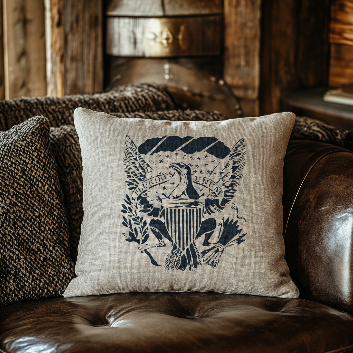 American Eagle Patriotic Americana Template Signage Décor