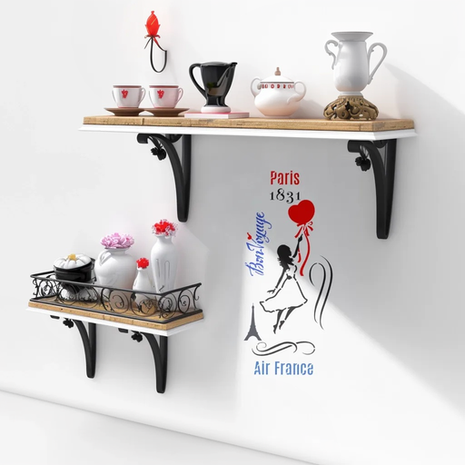 french travel stencil