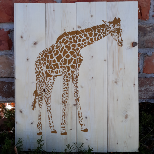giraffe stencil