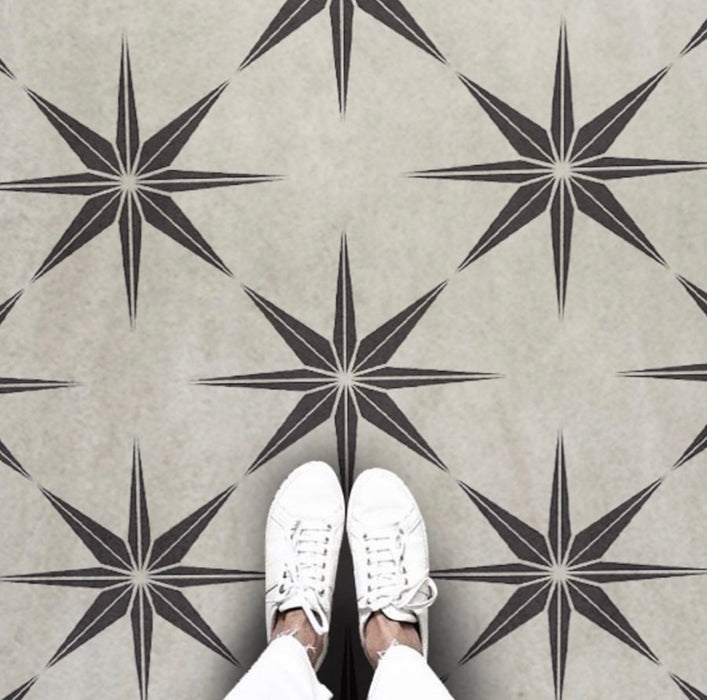 starburst stencil