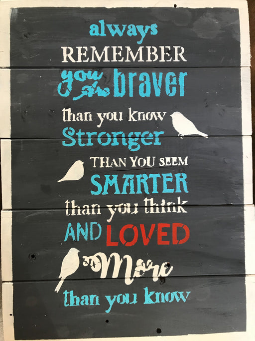 motivational stencil