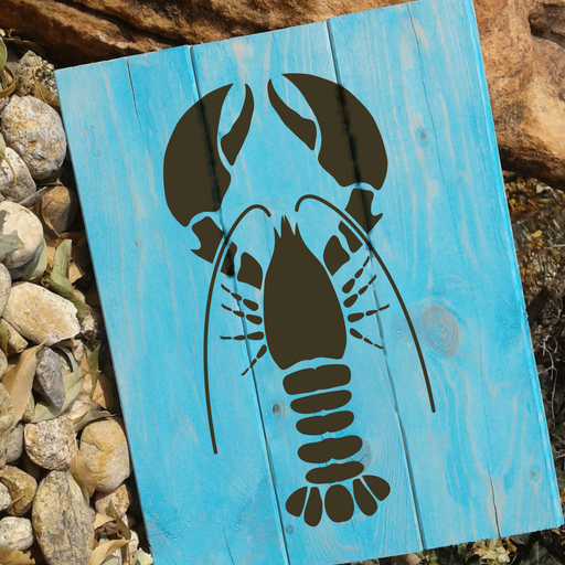 lobster stencil