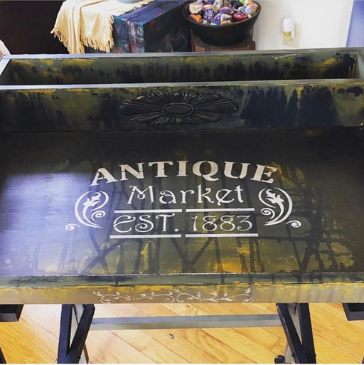 antique stencil