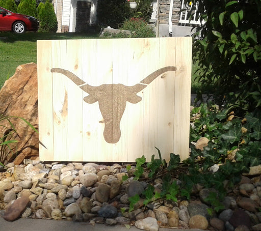 bull head stencil