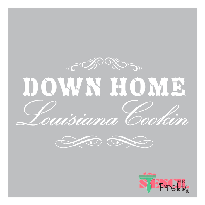 creole louisiana stencil