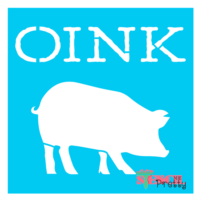 oink stencil