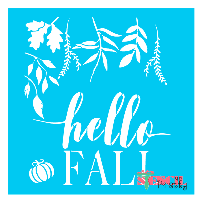 fall stencil
