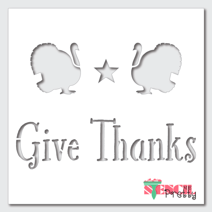thanksgiving stencil