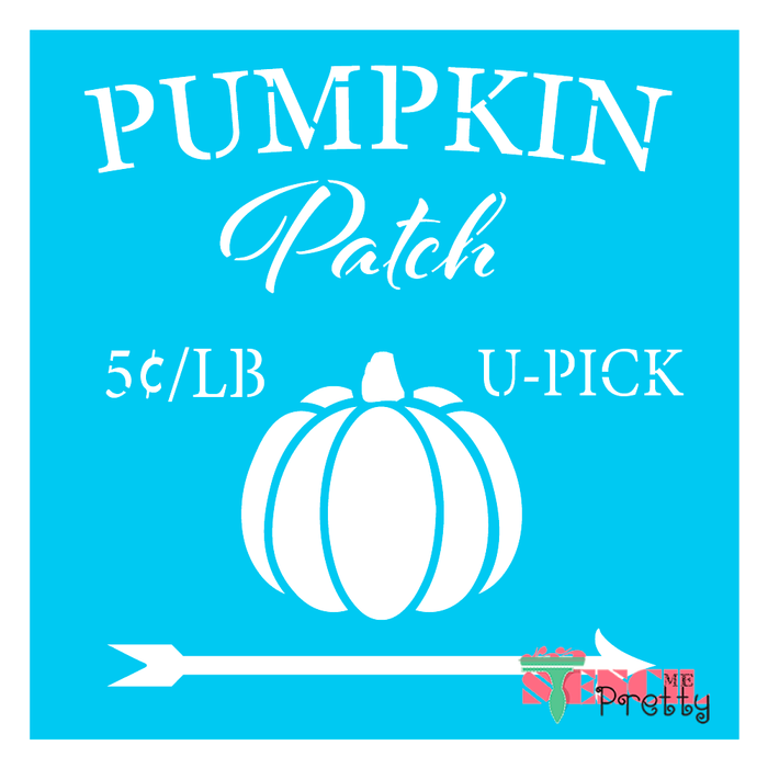 pumpkin patch stencil