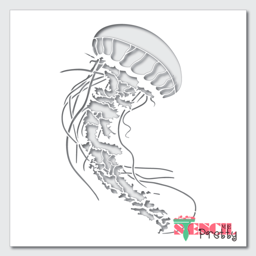 sea creature stencil