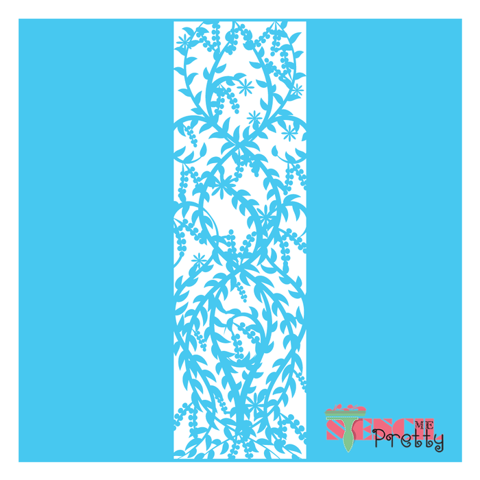 kimono robe style stencil