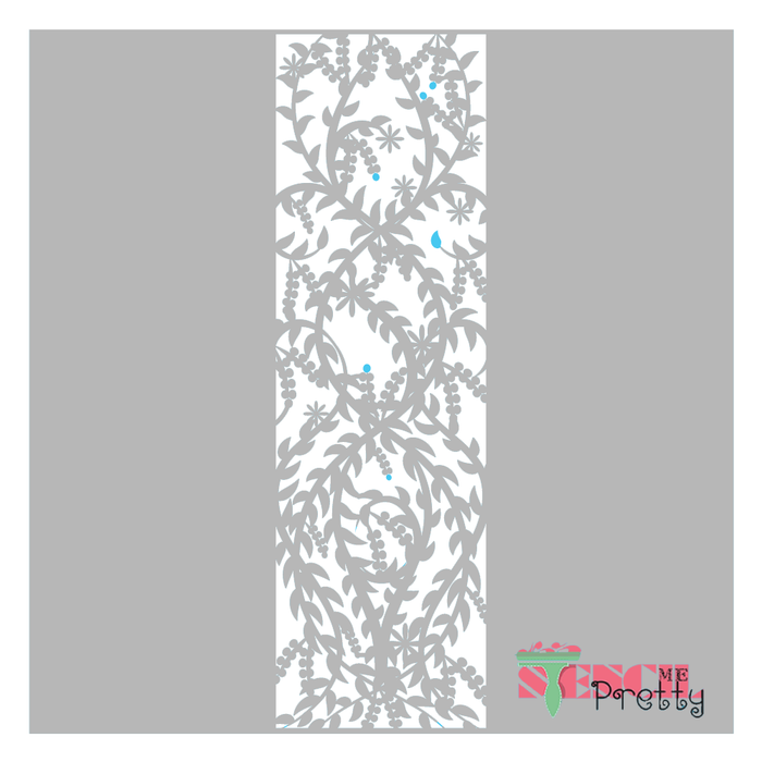 kimono robe style stencil