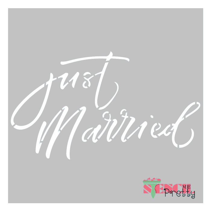 wedding sign stencil