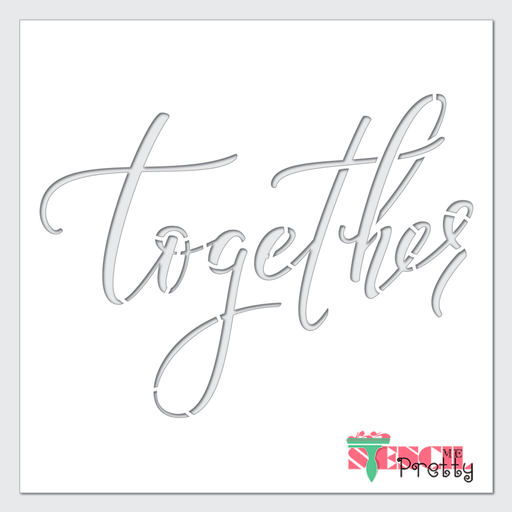 wedding day sign stencil