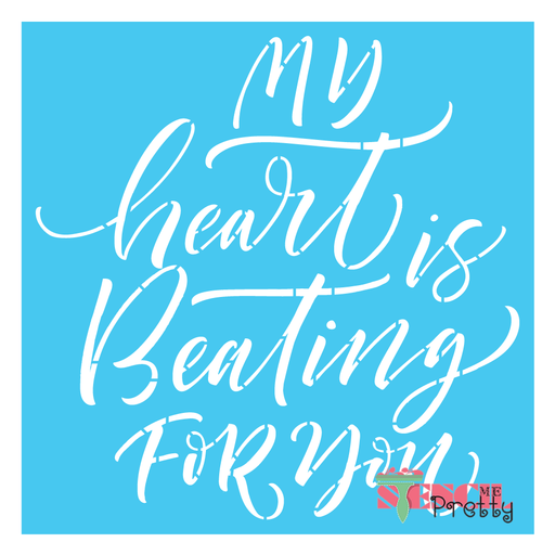 valentines day decor stencil