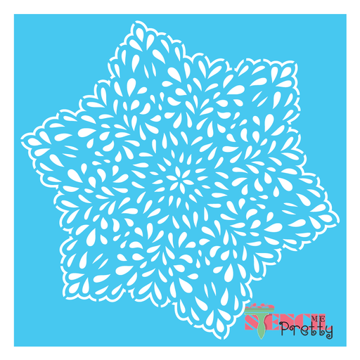 star mandala stencil