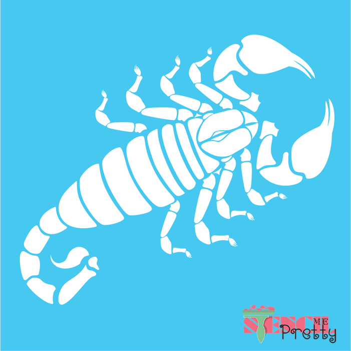scorpion stencil