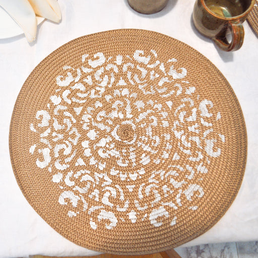 flame mandala stencil