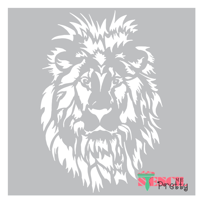 lion stencil