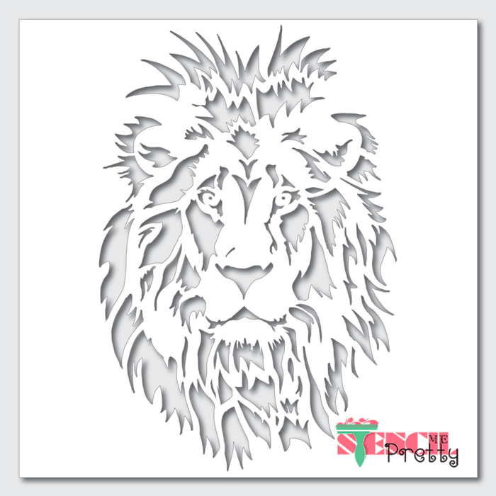 lion stencil