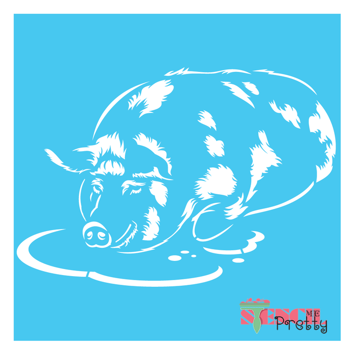 pig stencil