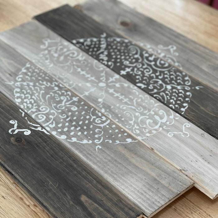 antique compass stencil