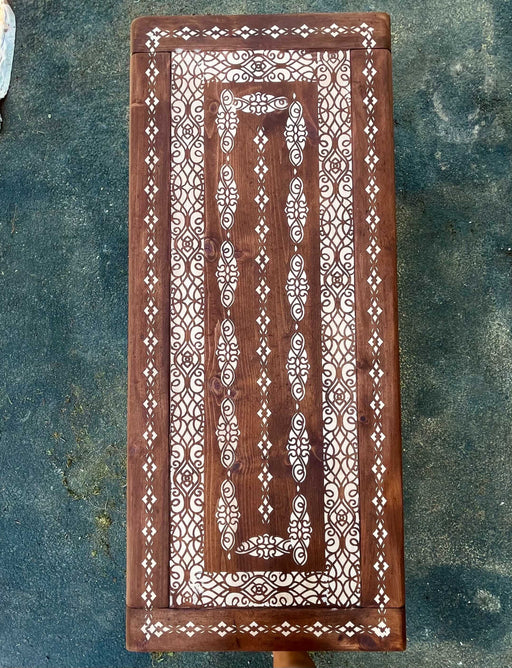 victorian style edge stencil