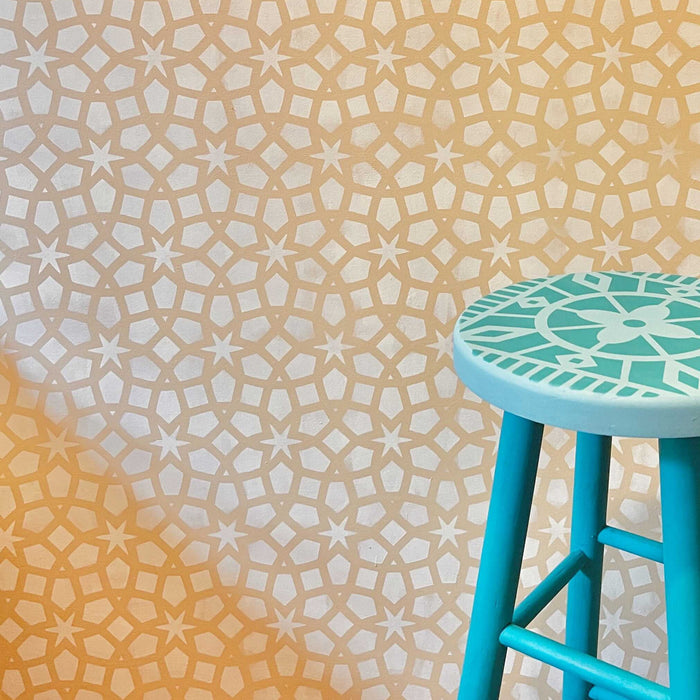 islamic pattern stencil