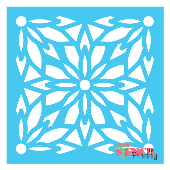 spanish design stencil