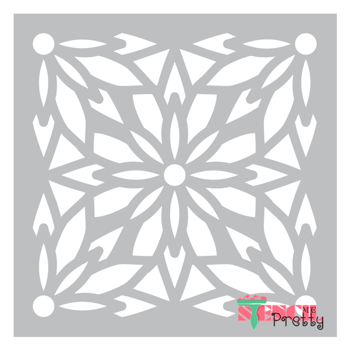 spanish design stencil