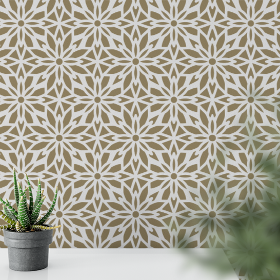 spanish tile stencil