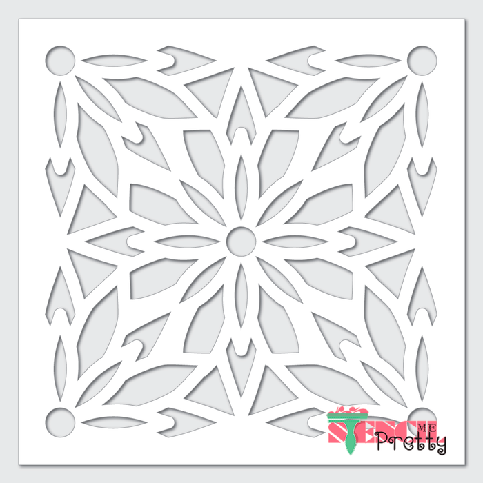 spanish design stencil