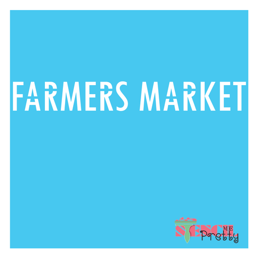 farmers market stencil