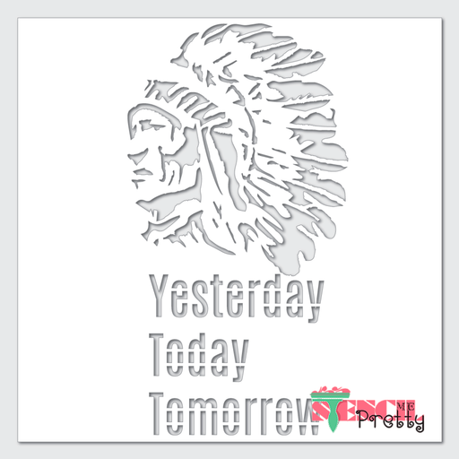 native american stencil