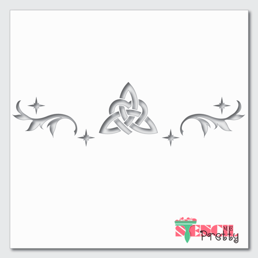celtic star stencil