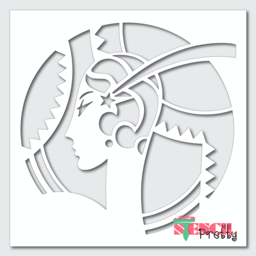 native american stencil