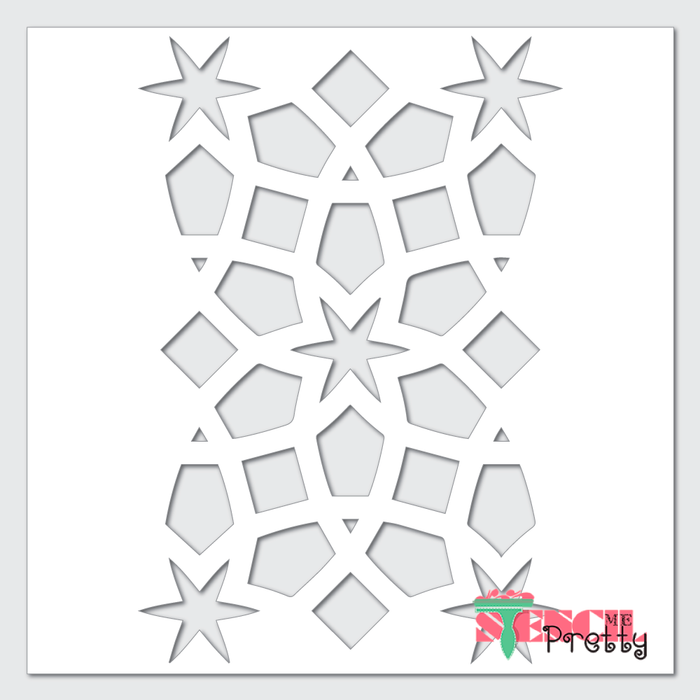 islamic pattern stencil
