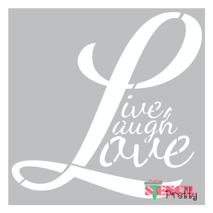 Live Laugh Love Rustic Family Sign