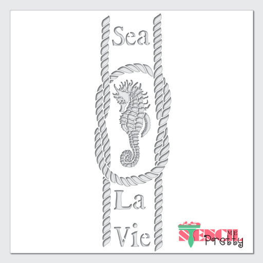 sea la vie stencil