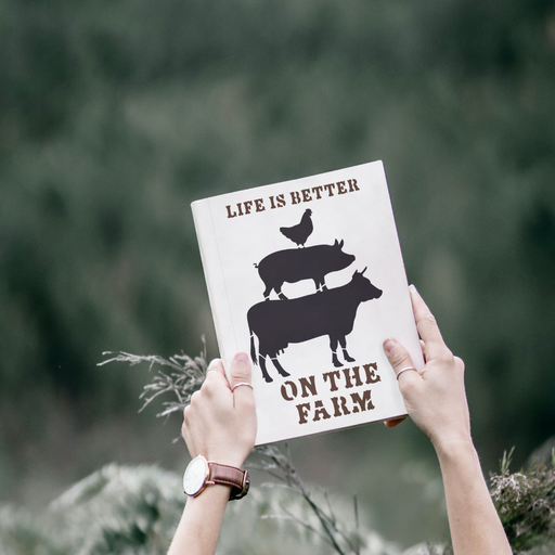 life is better on the farm stencil