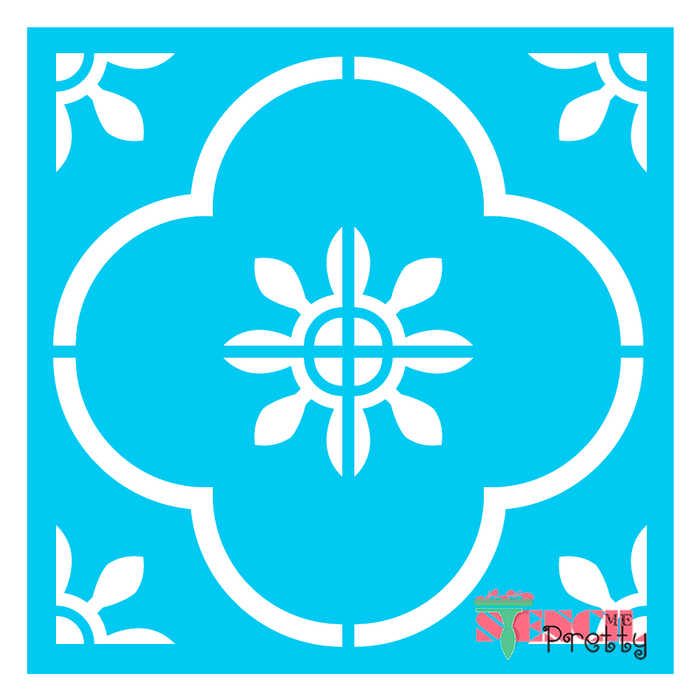 sun wallpaper stencil
