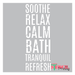 tranquil refresh bath stencil