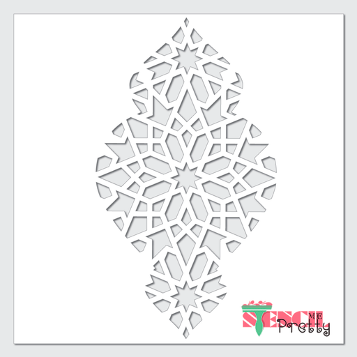 Iranian wall art stencil