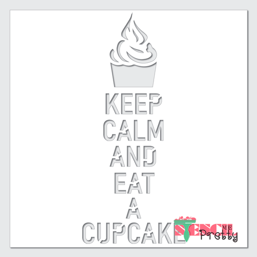 keep calm stencil