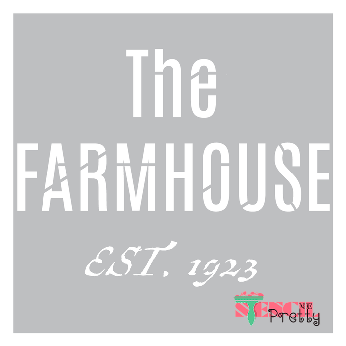 the farmhouse stencil