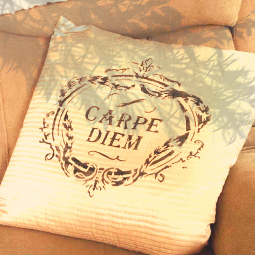 carpe diem stencil