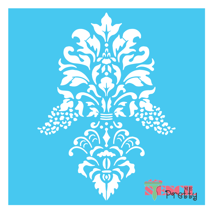 accent wall stencil